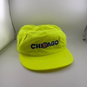 Chicago Neon Yellow Cap